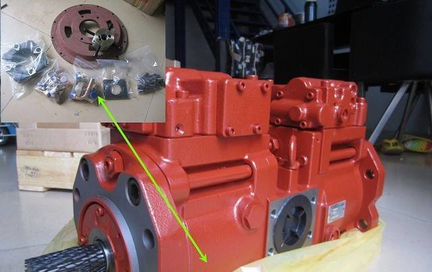 Гидронасос Kyb psv2-55t 20640-43515