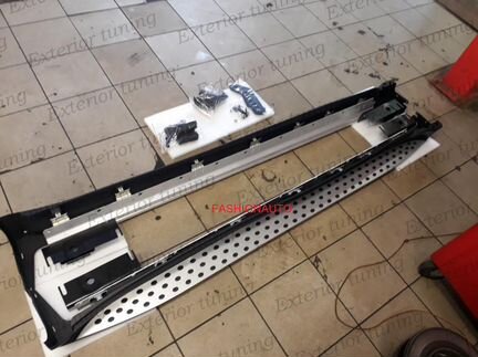 Пороги Mercedes ML 164