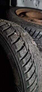 Зимние шипованные колеса r14