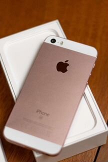 iPhone 5SE розовое золото 16GB