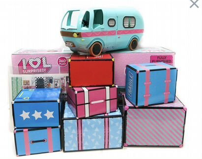 Большой автобус лол Lol surprise glamper 35+