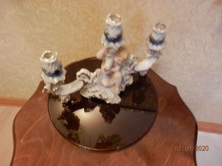 Фарфоровый подсвечник Румыния