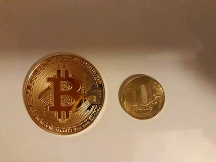 Биткоин сувенир