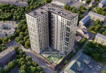 1-к квартира, 41.2 м², 16/24 эт.