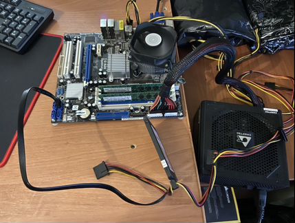 Материнская плата, процессор, оперативная память