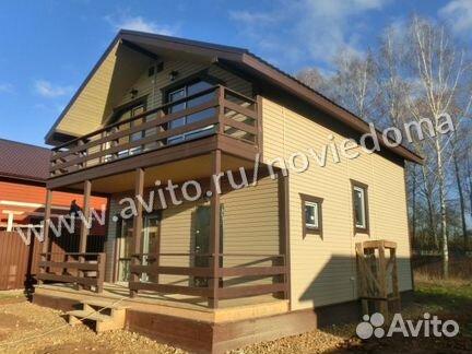 Дом 160 м² на участке 8 сот.