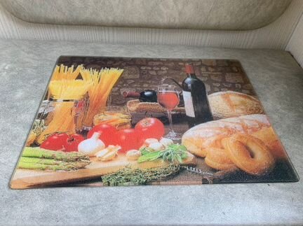 Разделочная доска из стекла