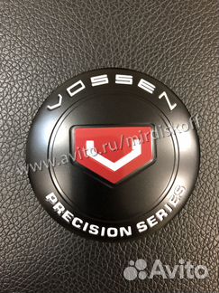 Наклейка Эмблема Значок на диски Vossen 55мм