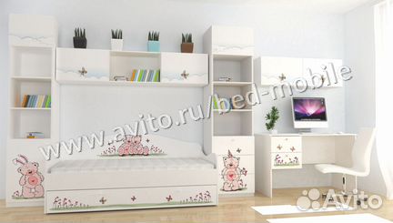 Маймилли пенал Мишки Розовые