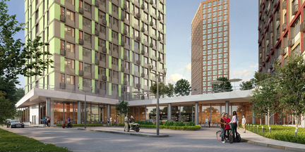 Апартаменты-студия, 22.7 м², 18/21 эт.