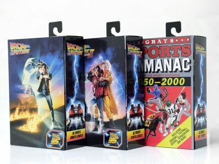 Оригинальные фигурки Назад в будущее от Neca