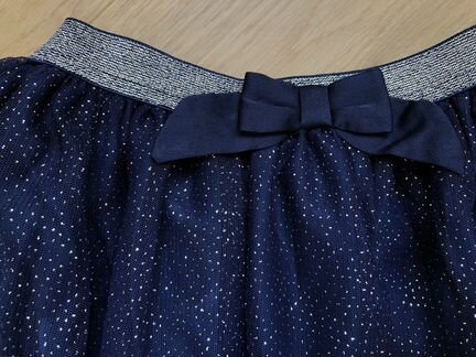 Юбка hm zara синяя новая