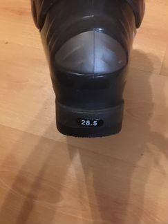 Горнолыжные ботинки, лыжи, палки, чехол