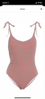 Слитный купальник onia, S