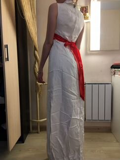 Платье белое вечернее