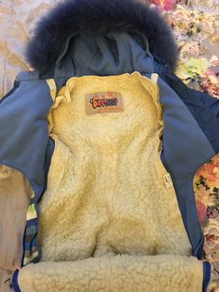 Комбинезон зимний для мальчика 74/80