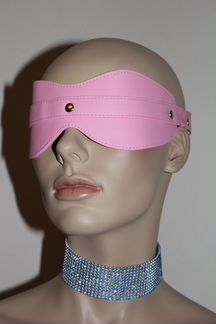 Маска универсальная для сна розовая