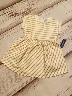 Бежево-золотистое платье Old Navy