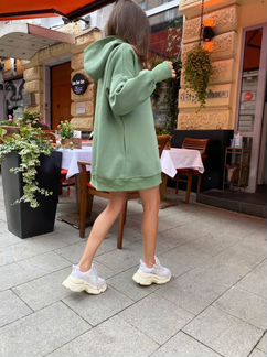 Новое Худи оверсайз на флисе. Много цветов