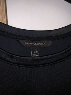 Чёрная футболка женская banana republic
