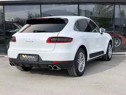 Р‘РµР»С‹Р№ Porsche Macan s 2014