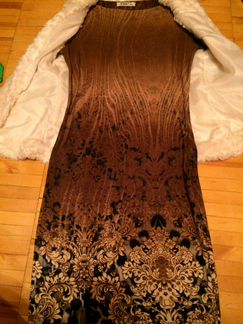 Платье женское с желеткой