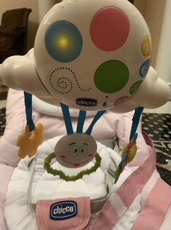 Шезлонг кресло качалка Chicco Balloon