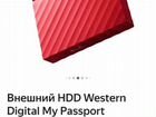 Внешний HDD Western Digital My Passport 1tb 1тб 10