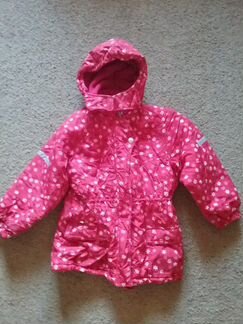 Куртка осенняя и плащ для девочек