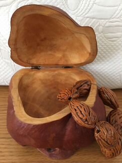 Шкатулка из капа березы