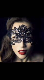 Маска карнавальная ажурная