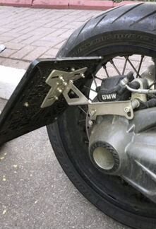 BMW R NineT боковое крепление номера Wunderlich