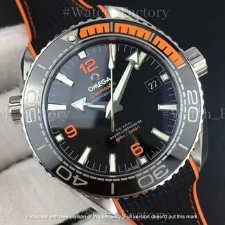 Часы Omega Seamaster Planet Ocean Black/Orange