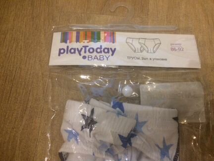Трусики для мальчика PlayToday 86-92 новые