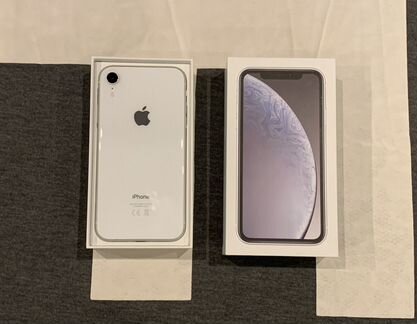 iPhone XR 64gb белый Ростест