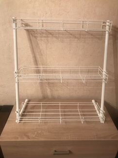 Стойка для цветов наклонная (3 яруса), ширина 60см