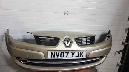 Бампер передний рено сценик 2