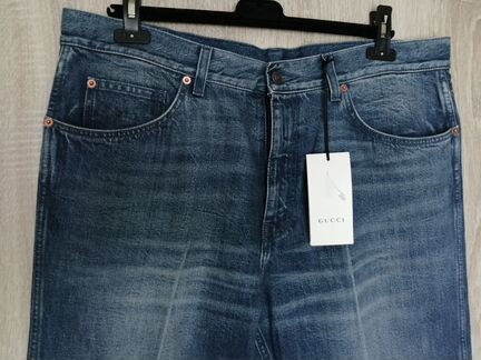 Джинсы gucci. Новые, оригинал. 56-58 раз