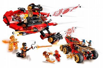 Lego Ninjago 70677 Land Bounty (Райский уголок)