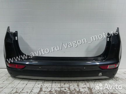 Бампер в сборе задний Kia Sportage 4 Дорестайлинг