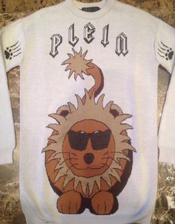 Philipp Plein платье-свитер оригинал