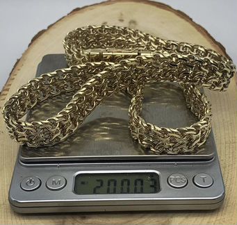 Золотая цепь Фараон, золотой крест