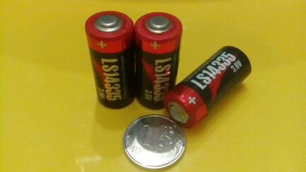 Литиевая батарейка 3.6V ET ls14250 axial