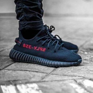 Adidas Yeezy Boost 350 V2 Black Red, 11 US