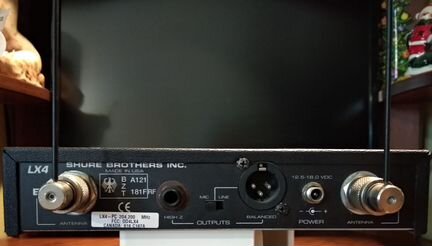 Shure LX4 - Беспроводная система