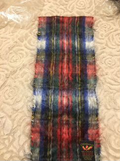 Мужской шарф мохеровый