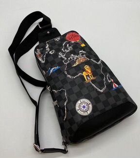 Louis vuitton lux мужская сумка рюкзак