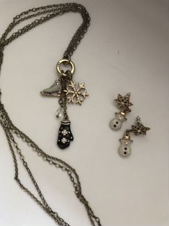 Колье и серьги