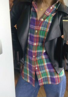 Рубашка ralph lauren почти новая 42 размер