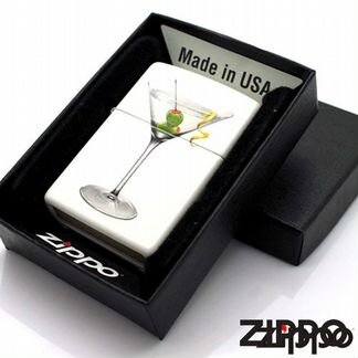 Зажигалка Zippo 28271 Martini Оригинал Новая